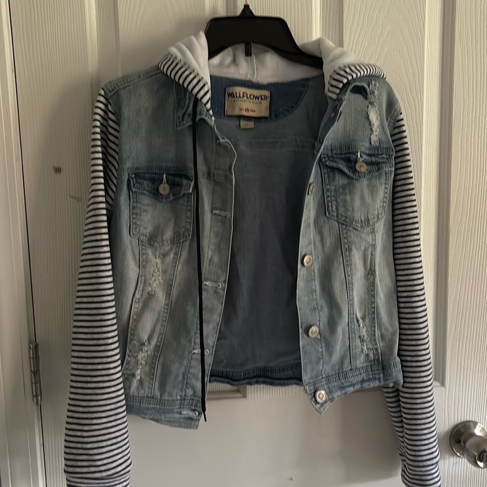 Wallflower Denim Jacket size medium